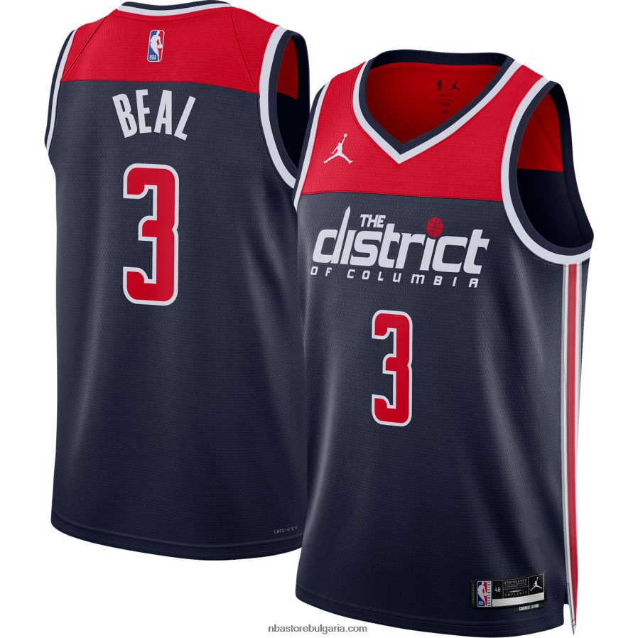 NBA JZ8F027826 washington wizards bradley beal jordan brand swingman фланелка
