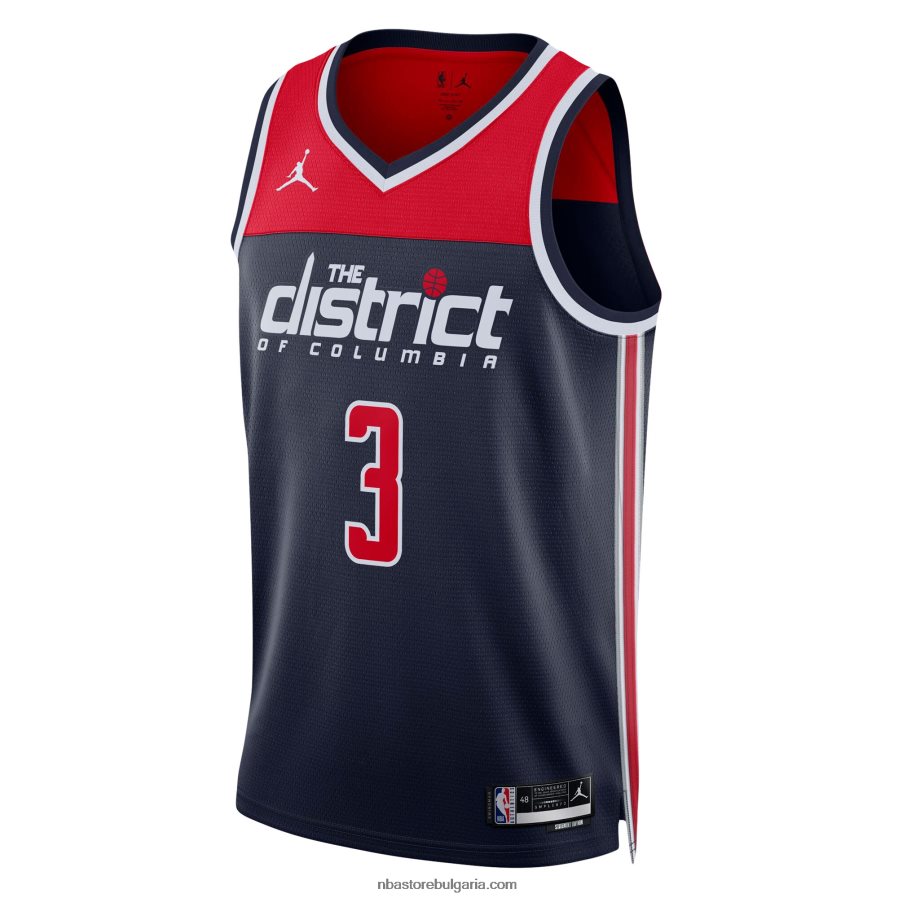 NBA JZ8F027826 washington wizards bradley beal jordan brand swingman фланелка