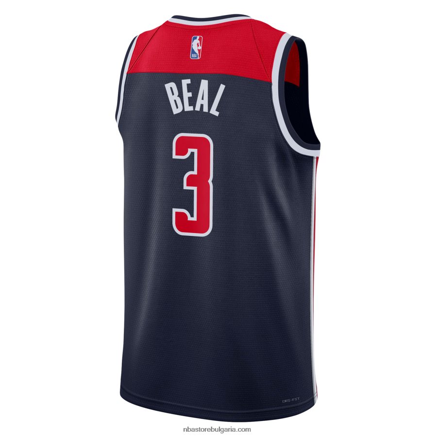 NBA JZ8F027826 washington wizards bradley beal jordan brand swingman фланелка