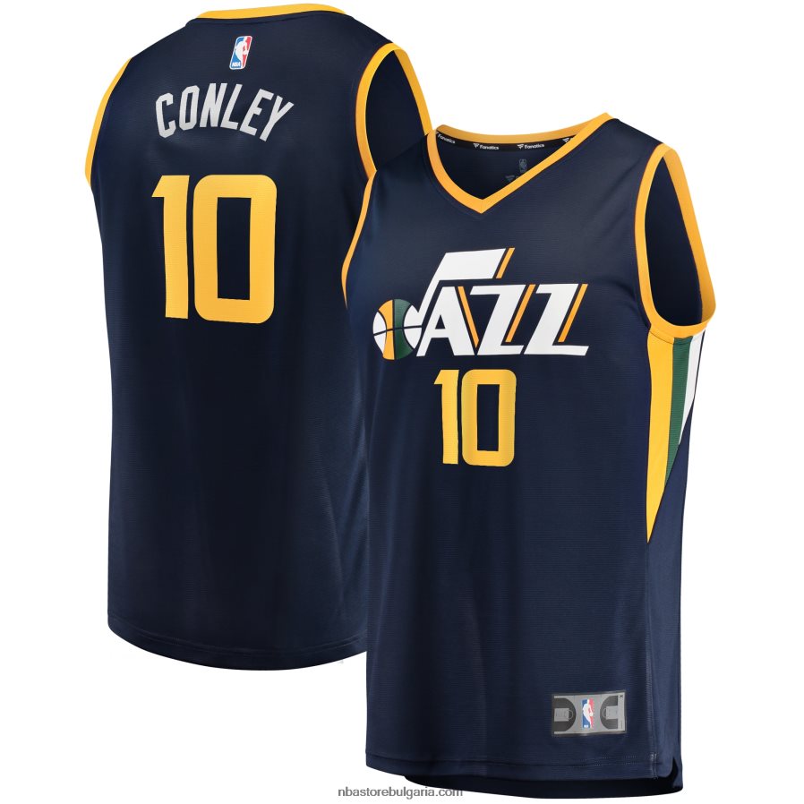 NBA JZ8F027058 юта джаз майк конли флот реплика фланелка на играч за бързо прекъсване