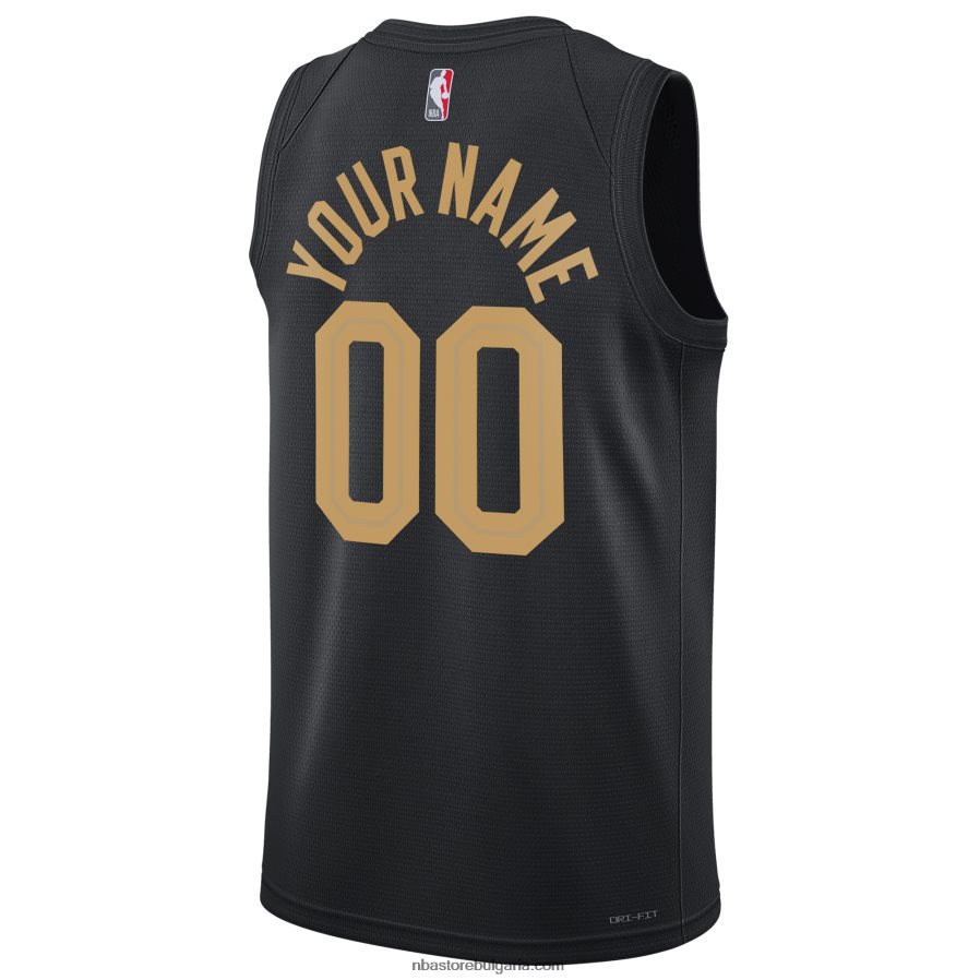 NBA JZ8F02264 cleveland cavaliers jordan brand black swingman фланелка по поръчка