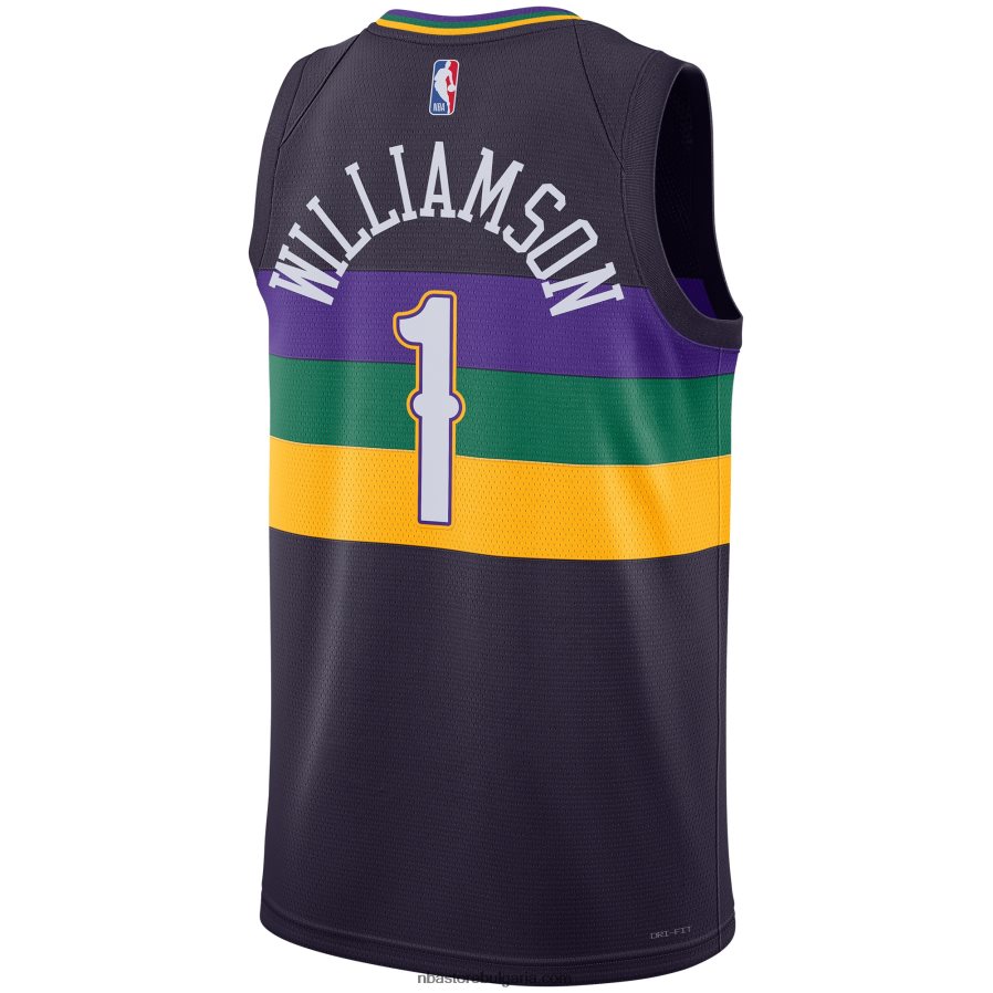 NBA JZ8F025115 New Orleans Pelicans Zion Williamson Nike Purple Swingman Jersey