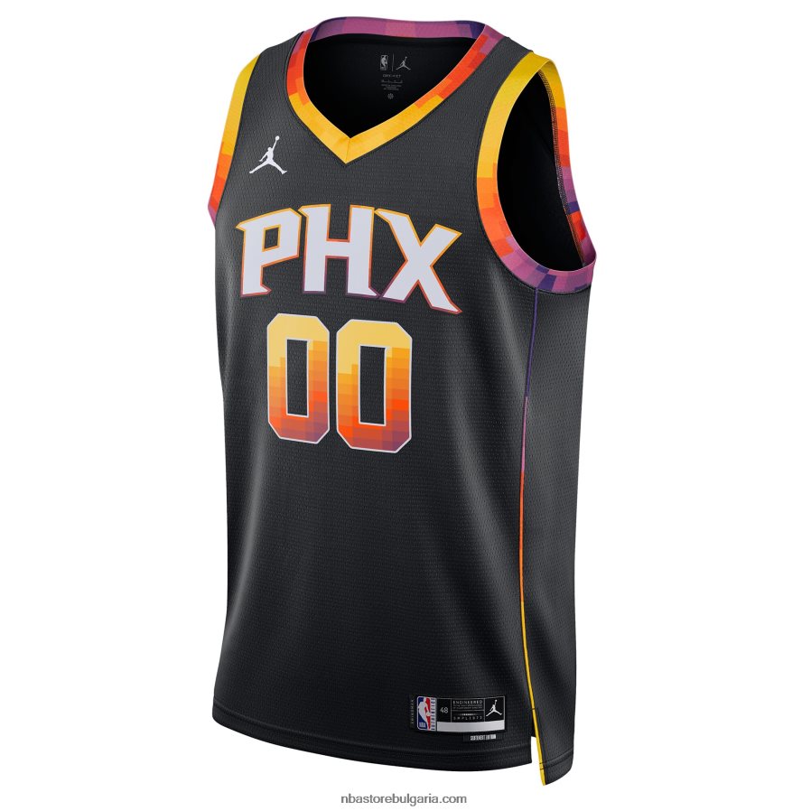 NBA JZ8F02143 phoenix suns jordan brand black swingman фланелка по поръчка