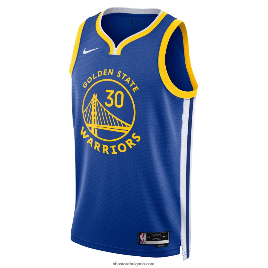 NBA JZ8F02174 golden state warriors stephen curry nike royal swingman jersey