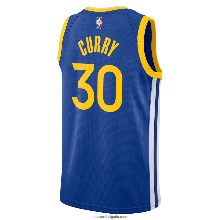 NBA JZ8F02174 golden state warriors stephen curry nike royal swingman jersey