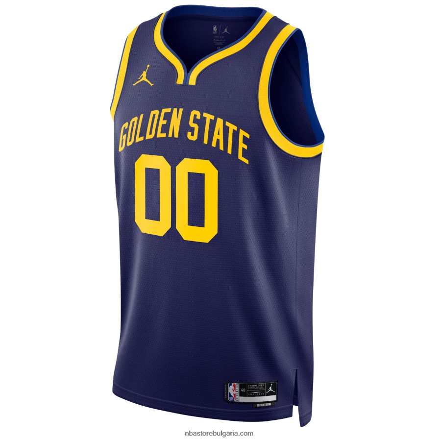 NBA JZ8F022969 golden state warriors jordan brand blue swingman фланелка по поръчка