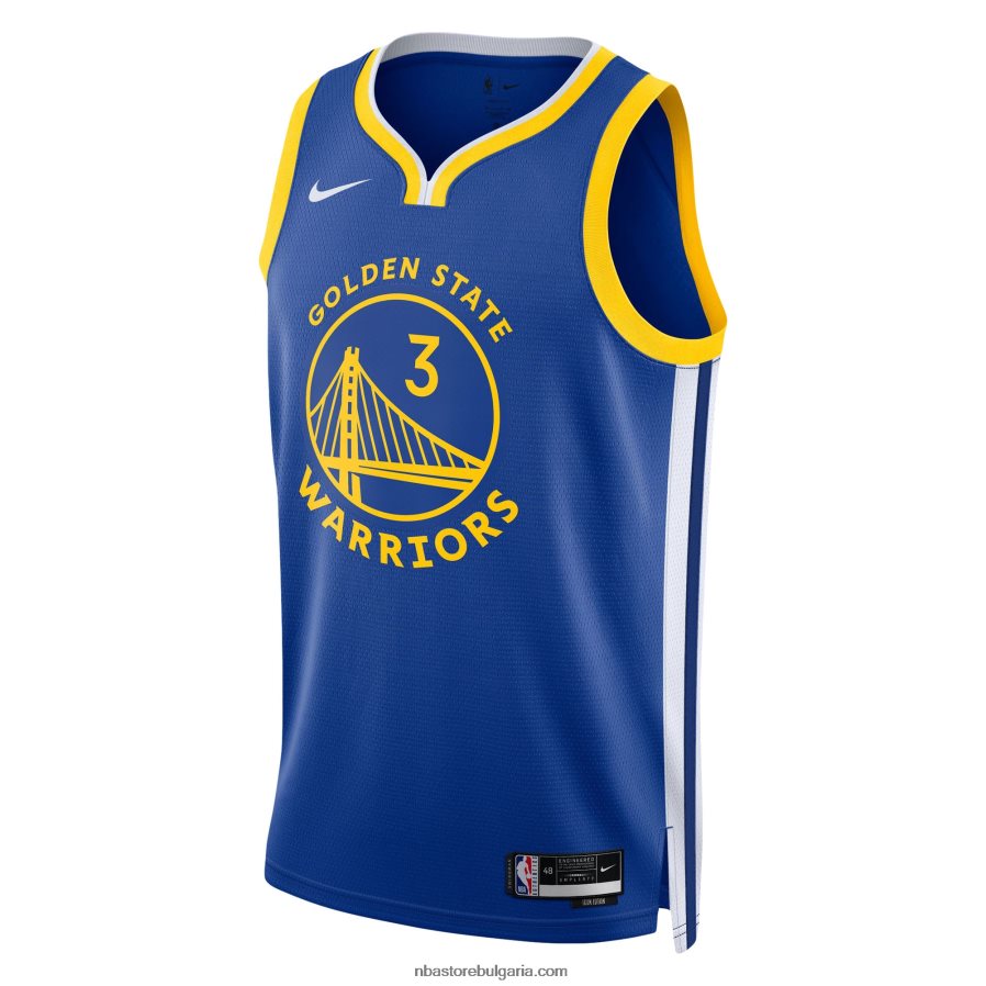 NBA JZ8F025156 golden state warriors jordan poole nike royal swingman jersey