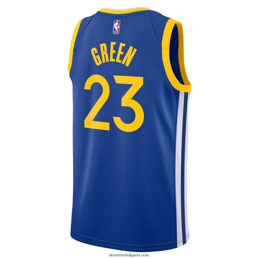 NBA JZ8F02582 golden state warriors draymond green nike royal swingman jersey