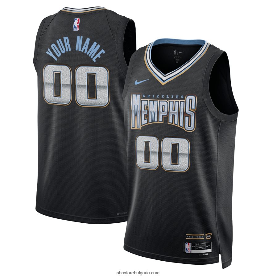 NBA JZ8F02119 memphis grizzlies nike black swingman по поръчка фланелка