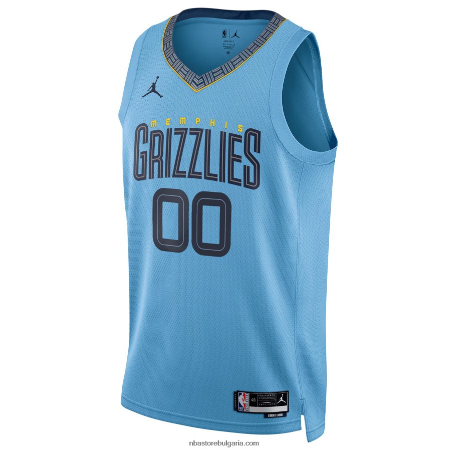 NBA JZ8F02462 memphis grizzlies jordan brand blue swingman фланелка по поръчка