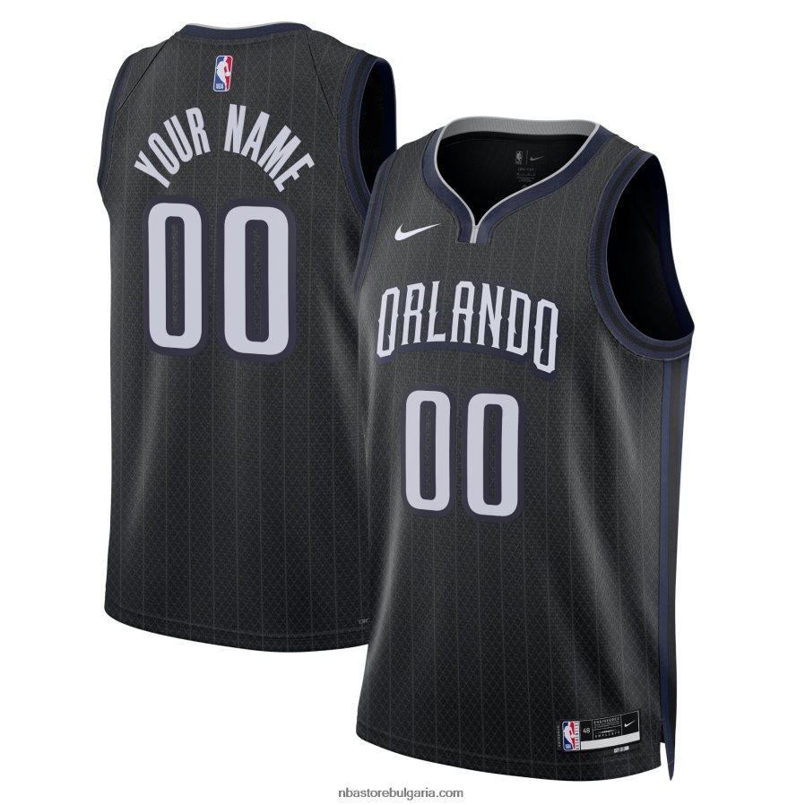 NBA JZ8F021567 orlando magic nike black swingman по поръчка фланелка