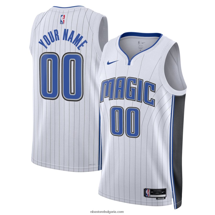 NBA JZ8F027703 orlando magic nike white swingman по поръчка фланелка