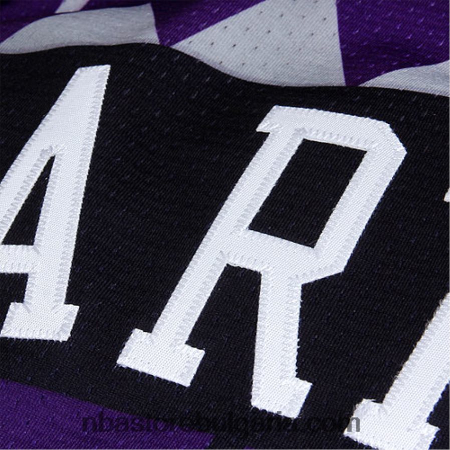 NBA JZ8F021830 mitchell & ness vince carter toronto rapters throwback автентична фланелка - лилаво